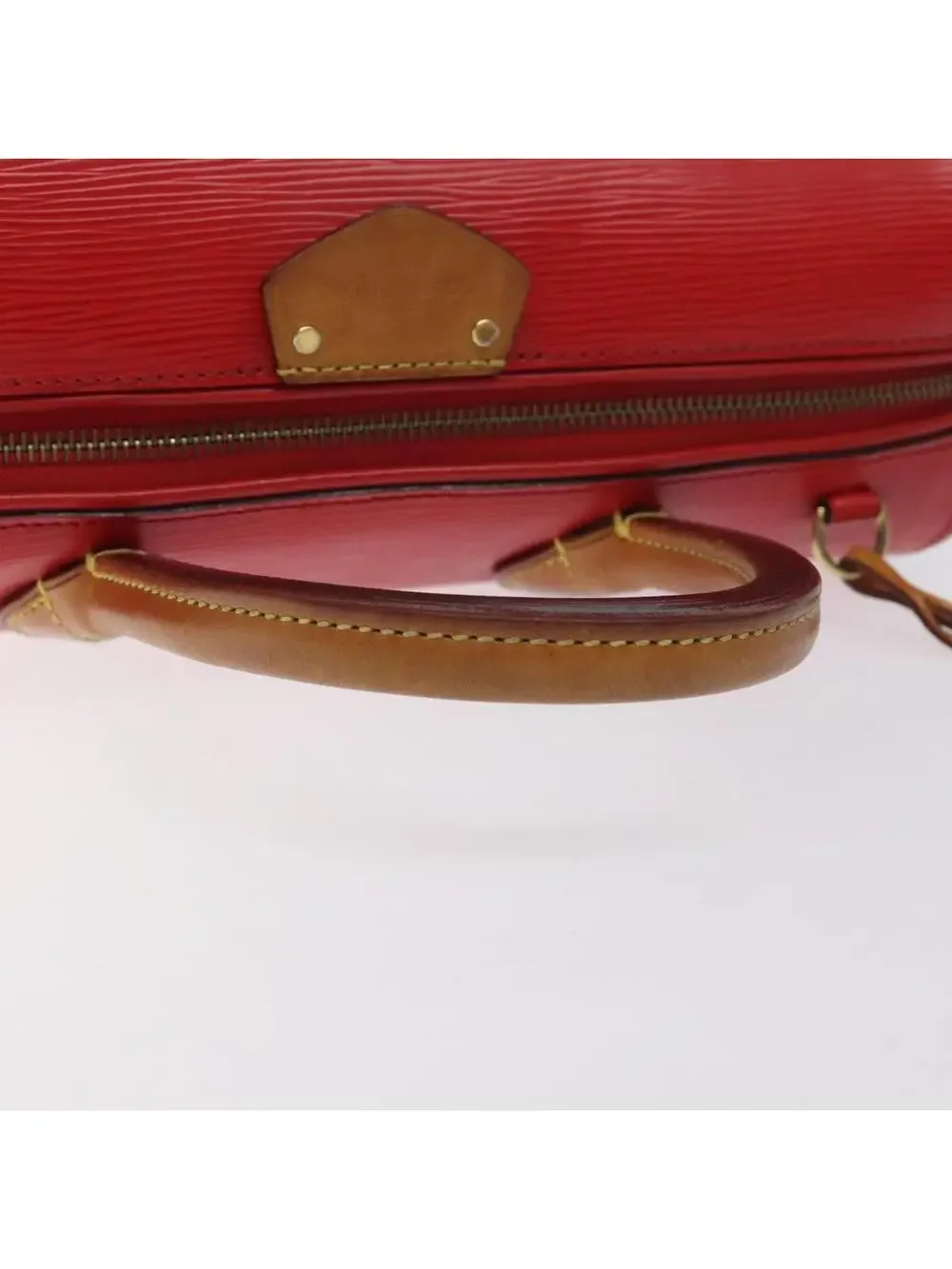 Louis Vuitton Epi Dock Pm Hand Bag Red #344058L63B